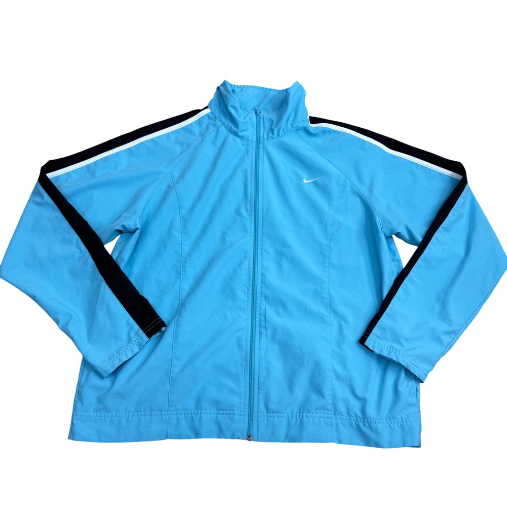 Nike Track Jacket Womens Large Blue
Athletic Casual Gym Running Light